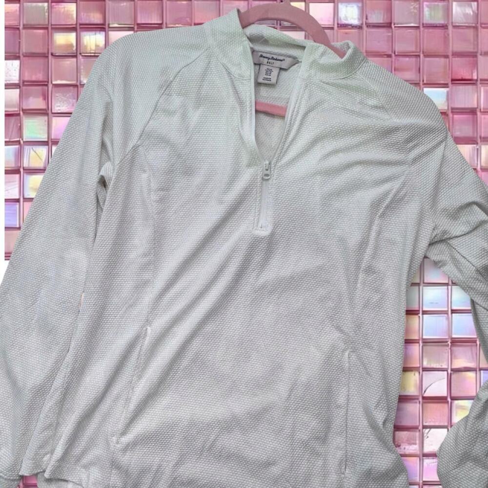 Tommy bahama white golf polo